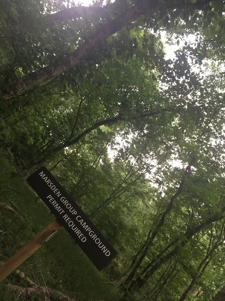 campground sign